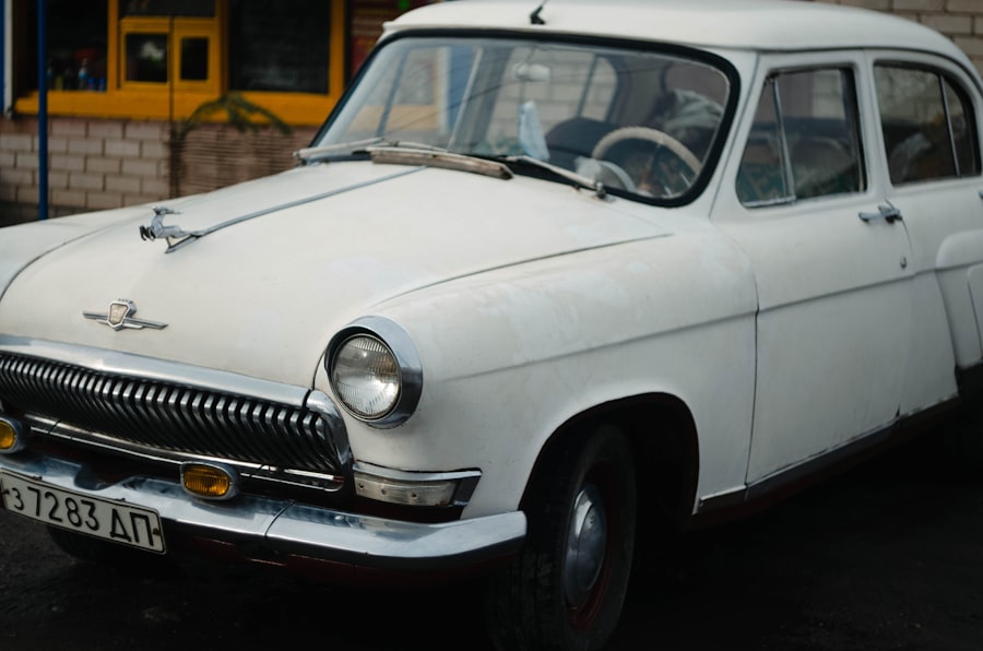 Car with new folia ppf